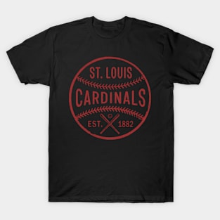 Cardinals Ball 2 By Buck T-Shirt
